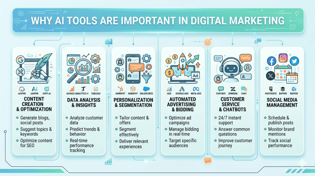 Top 10 AI Tools for Digital Marketing Top 10 AI Tools for Digital Marketing